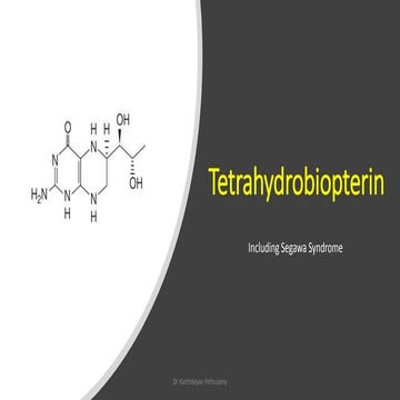 Tetrahydrobiopterine with YouTube video