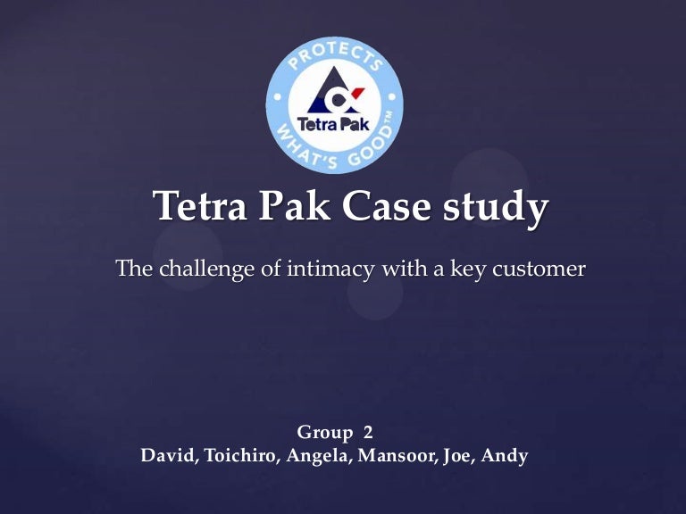 with milk tetra pack casestudy Tetra pak