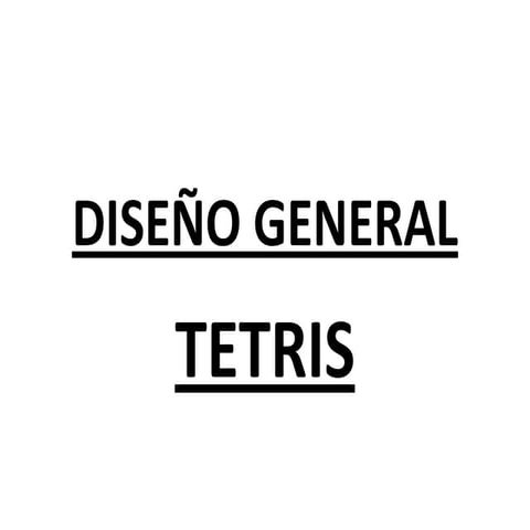 Documento General de Diseño V 1.0
