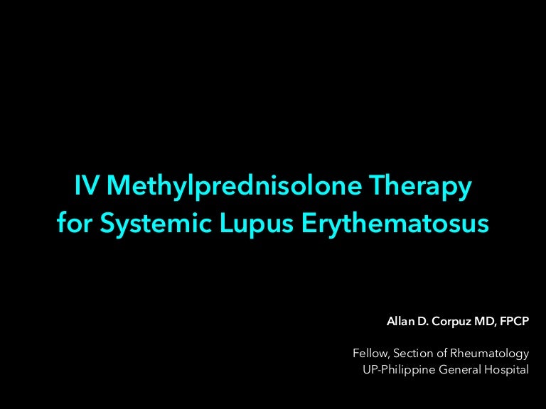 Methyprednisolone Pulse Therapy for Nurses