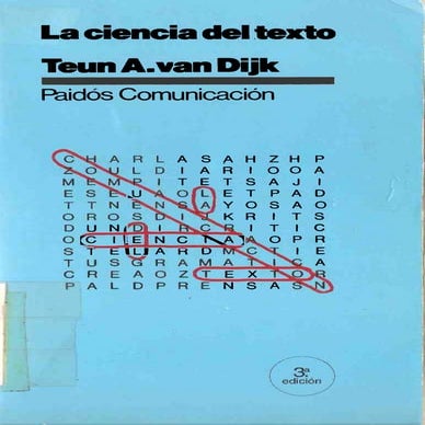 La ciencia del texto