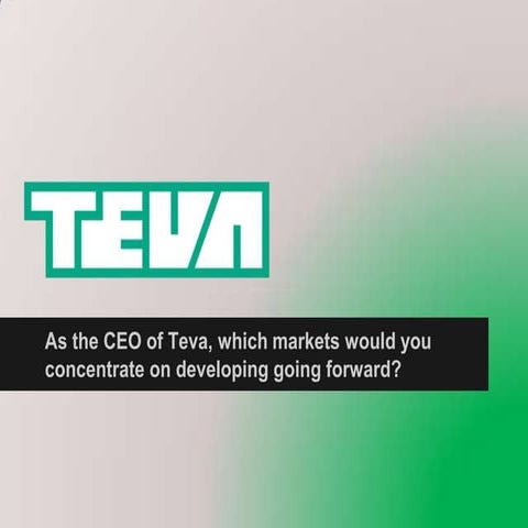 Case studies in Strategy: Teva