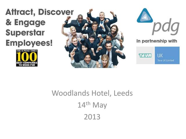 Teva UK&PDG workshop how to create an engaged workforce