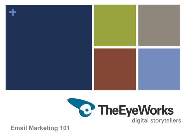 Email Marketing 101 using MailChimp