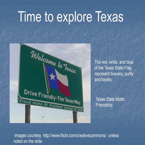 Let's Explore Texas | PPTX