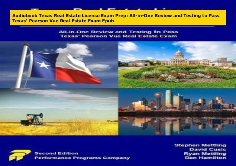 Audiobook Texas Real Estate License Exam Prep AllinOne Review and