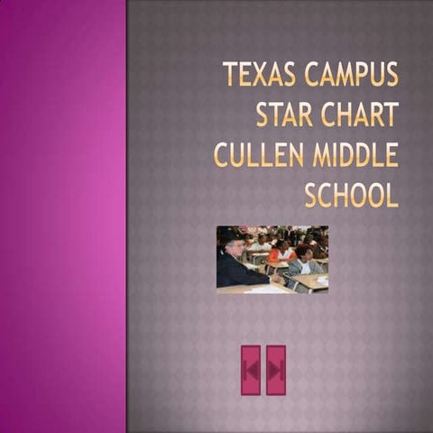 Texas Campus S Ta R Chart