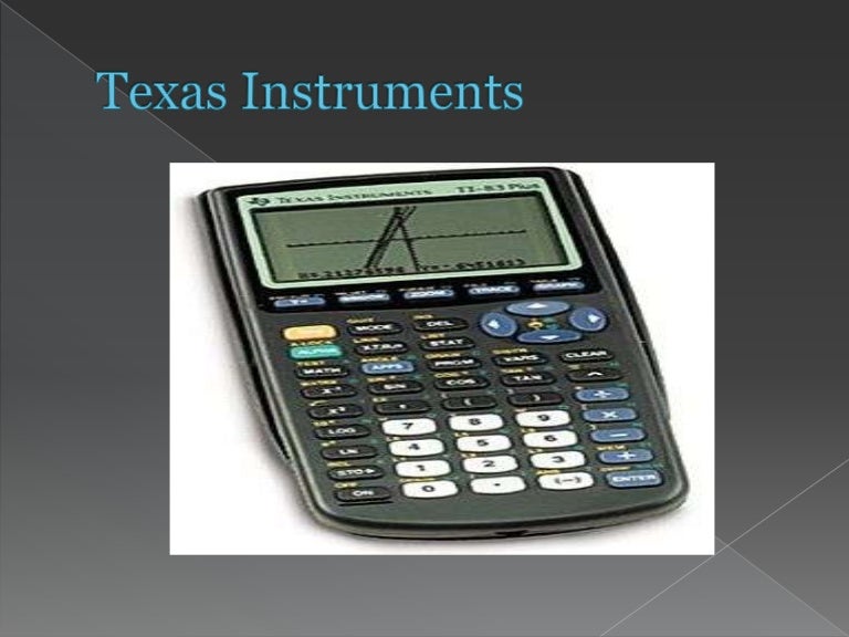 Texas instruments