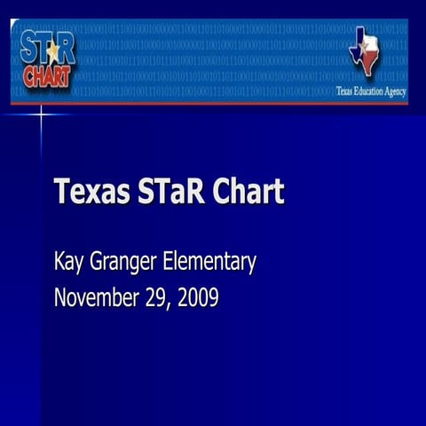 Texas S Ta R Chart