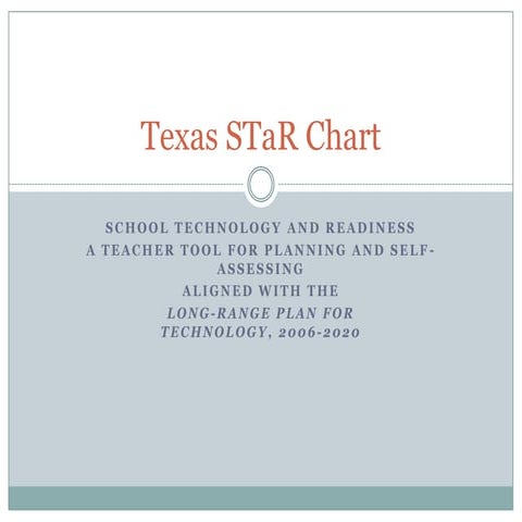 Texas S Ta R Chart