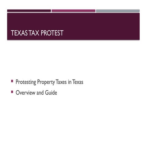 Dallas CAD - How to protest | PDF
