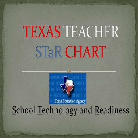 Texas Teacher S Ta R Chart