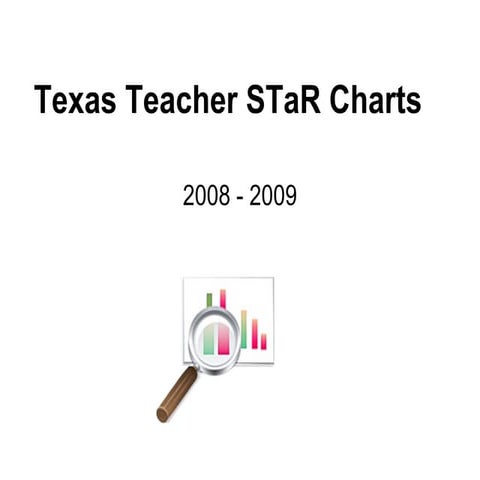 Texas Teacher S Ta R Charts Power Point11 27 1