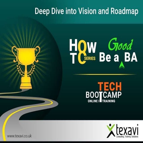 Deep Dive into Product Vision and Roadmap_Texavi Tech Bootcamp on How to be a...