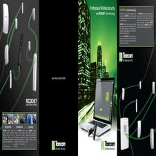 Texecom wireless --ricochet-leaflets