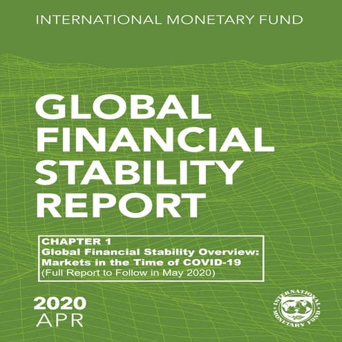 IMF: Global Financial Stability Report (April 2020)