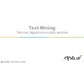 Text Mining - Social Media Week