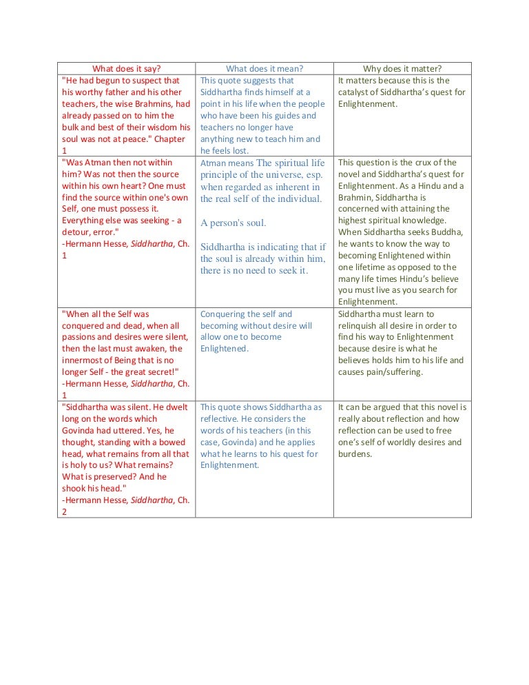 Siddhartha criticism picture