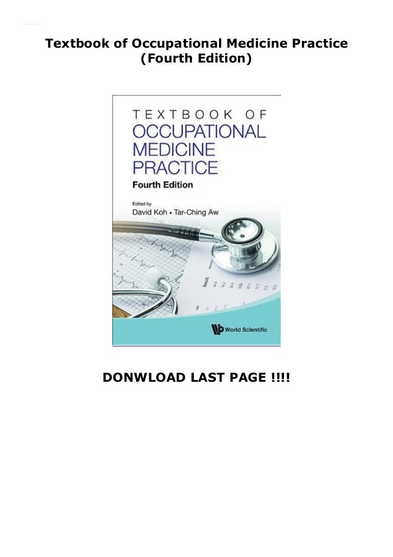 Textbook of Occupational Medicine Practice (Fourth Edition)