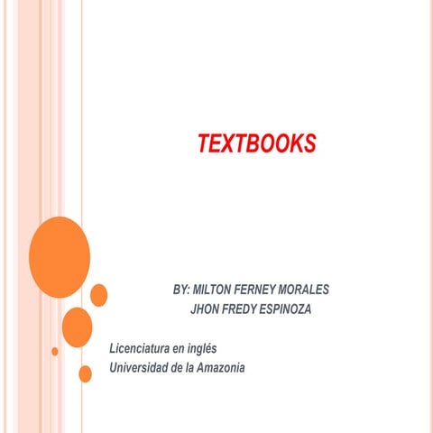 Textbooks...(eulicer)