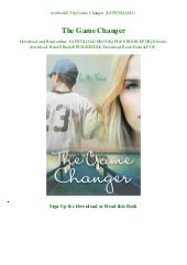 textbook$ The Game Changer {DOWNLOAD} textbook$ The Game Changer {DOWNLOAD}