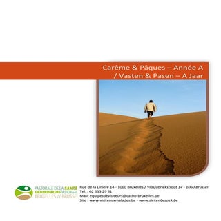 Préparer les célébrations de Carême...