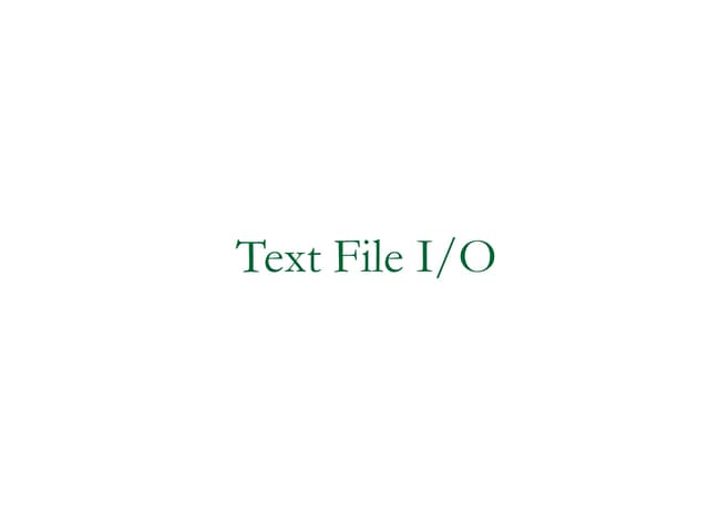 Files that are designed to be read by human beings
