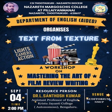 Text from Texture : Mastering the Art of Film Review