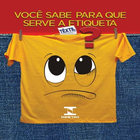 Você sabe para que serve a etiqueta têxtil? (cartilha)