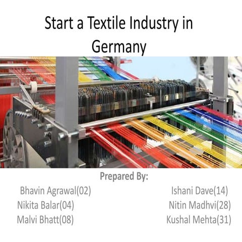 Textile industry in germany