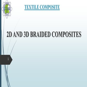 Textile composites, 2D and 3D braided composite fabrics