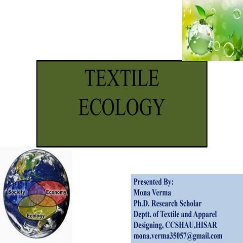 Textile ecology
