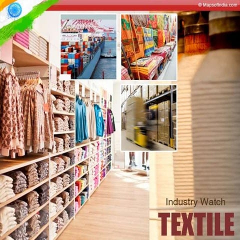 Textile industry in india | PPTX