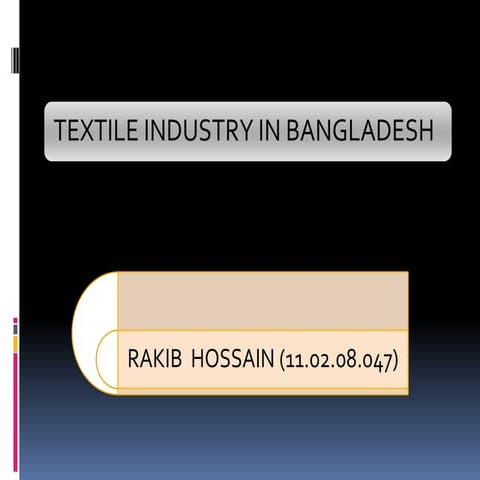 Textile industry in bangladesh 