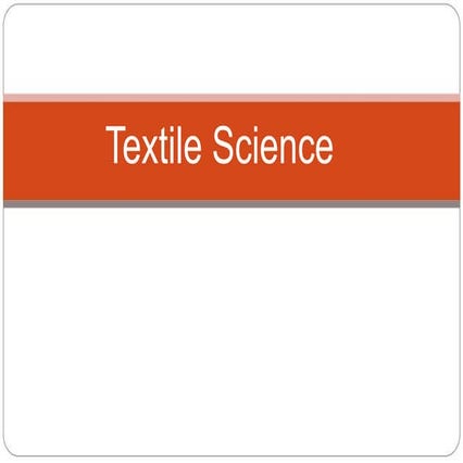 Textile science