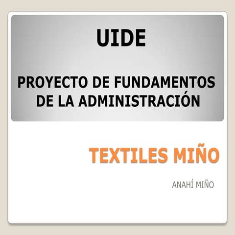 Textiles miño