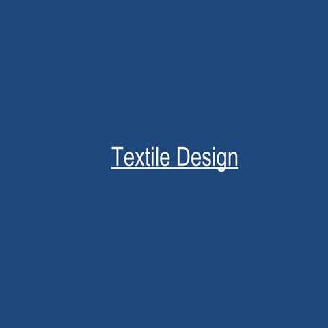 textile design