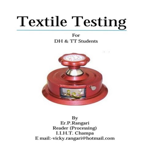 Textile testing