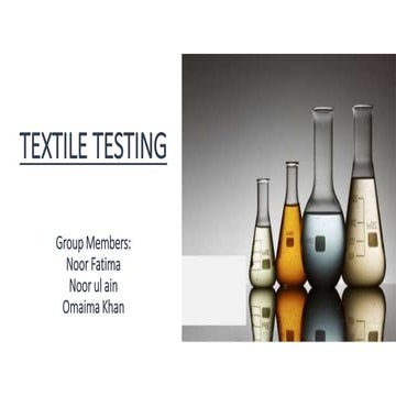 Textile Testing