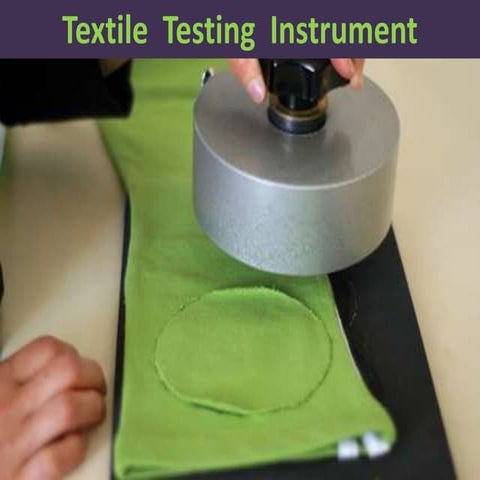 Textile  testing  instrument