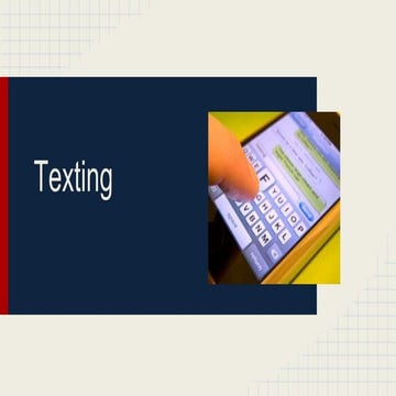 Texting