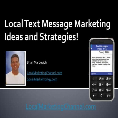 Text Message Marketing Basics