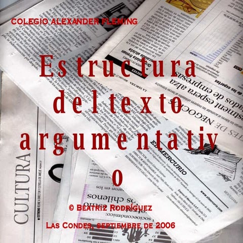 Texto Argumentativo | PPT
