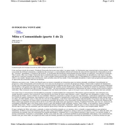 senso comum filosofia e mito | PPTX