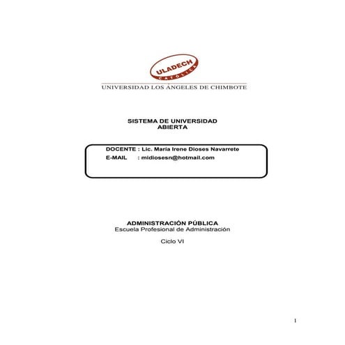 Texto administración pública