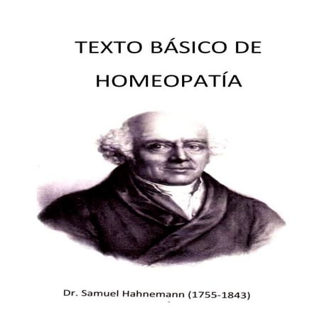 Texto básico de homeopatía