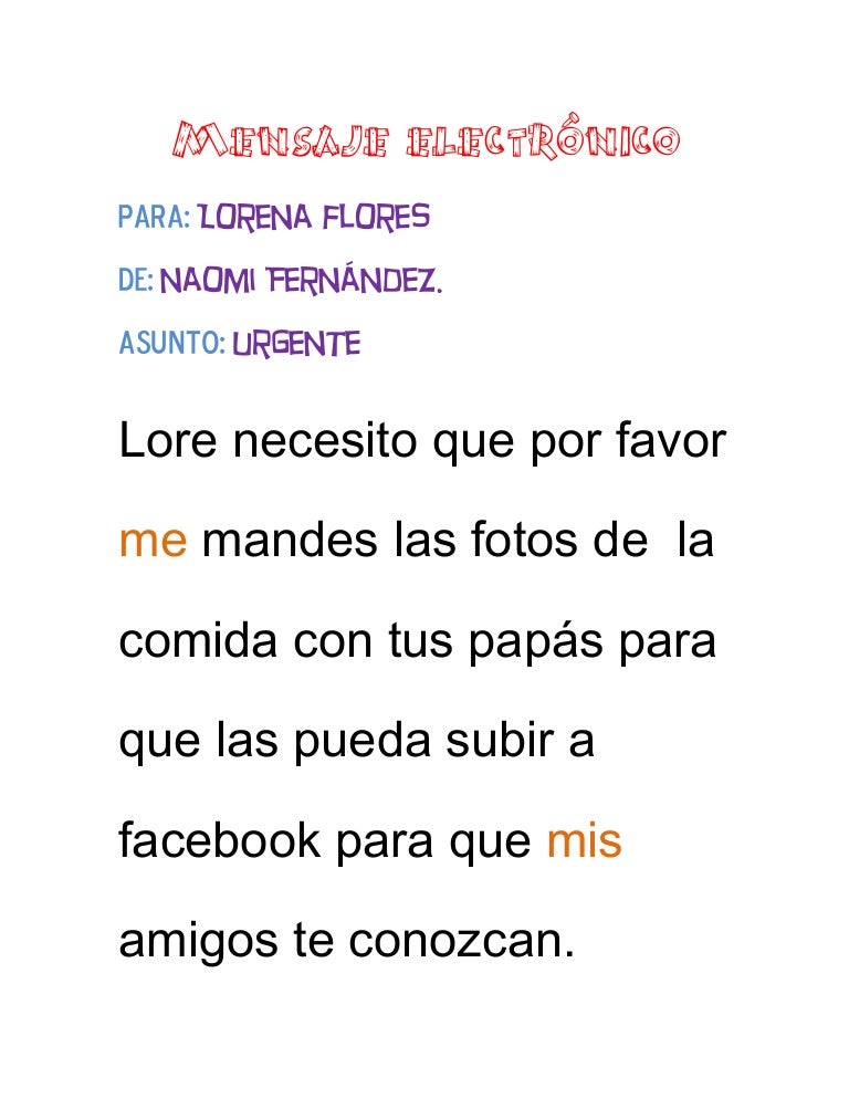 Texto corto