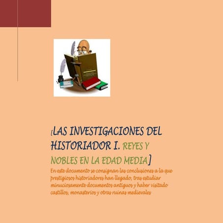 La Europa feudal. Reyes y nobles en la Edad Media