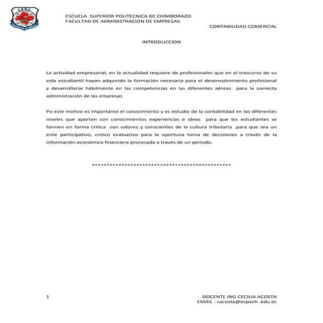 Texto de contabilidad comercial cecilia acosta
