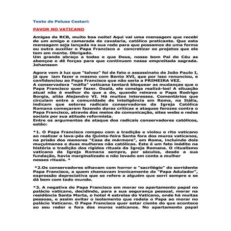 Texto de Pelusa Cestari